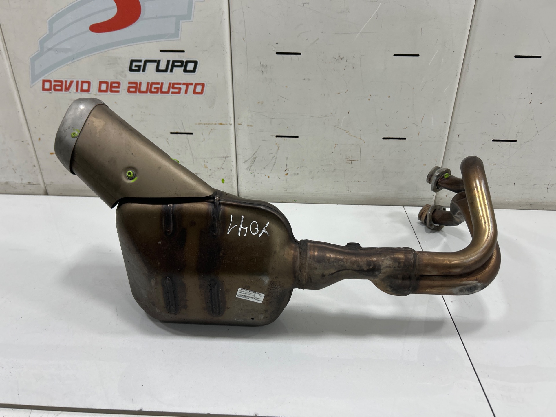 TUBO ESCAPE COMPLETO YAMAHA MT-07 MT-07