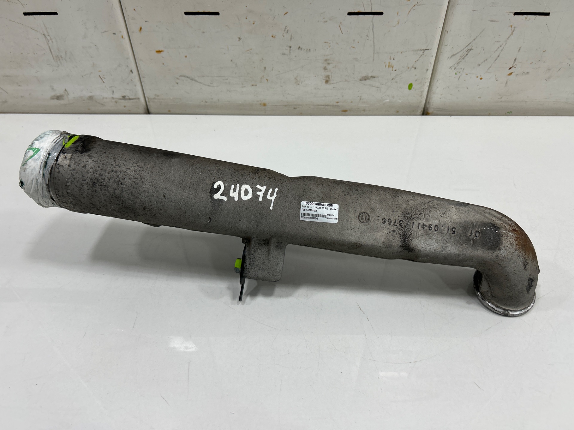 TUBO ADMISION MAN TG - L 10.XXX 10.210   Chasis C (Compact)