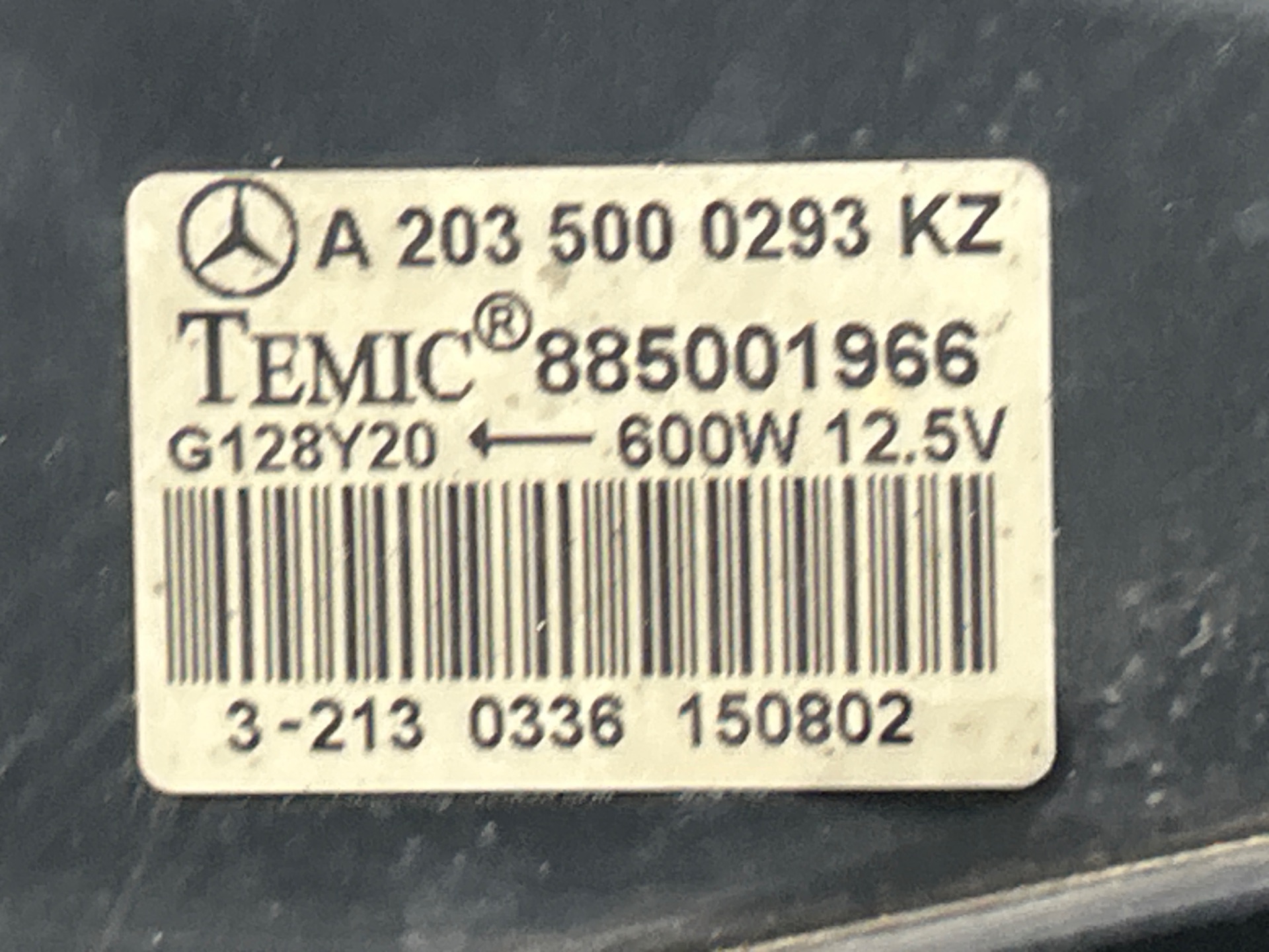 ELECTROVENTILADOR MERCEDES-BENZ CLASE CLK (W209) COUPE 270 CDI (209.316)