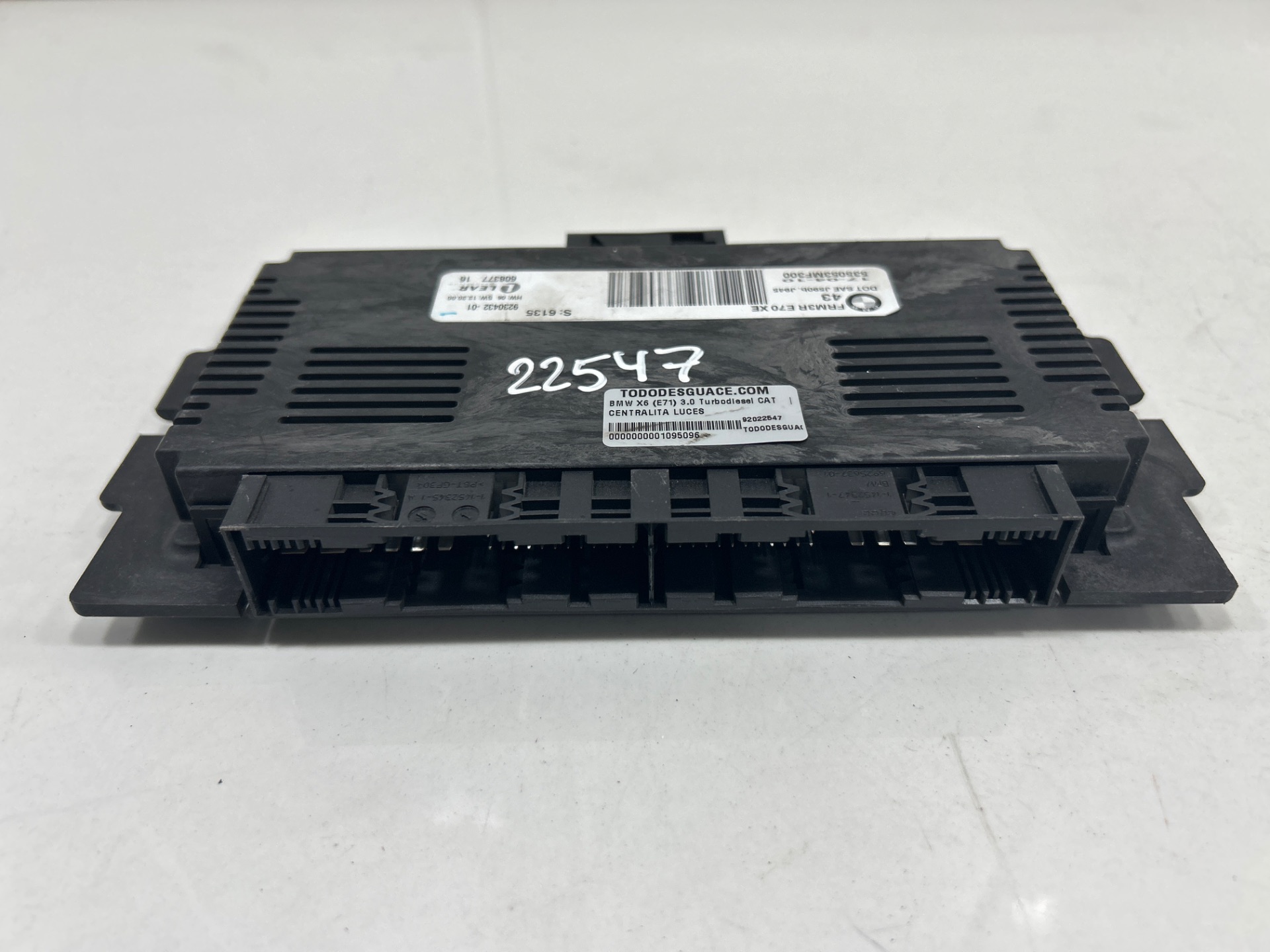 CENTRALITA LUCES BMW X6 (E71) 3.0 Turbodiesel CAT