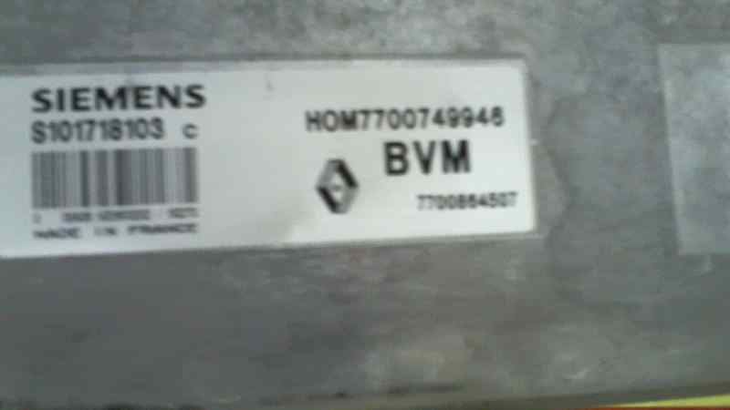 CENTRALITA MOTOR UCE RENAULT 19 HATCHBACK (B/C53) Europa