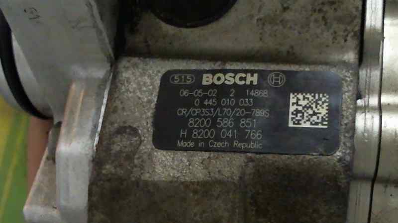 BOMBA ALTA PRESION NISSAN INTERSTAR MOD. 04 (X70) *