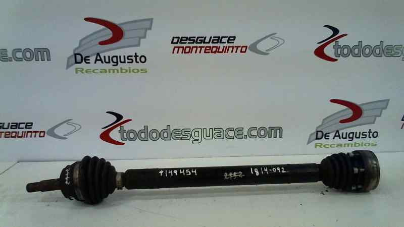 TRANSMISION DELANTERA DERECHA SEAT IBIZA 1.4 (60 CV) 5 velocidades