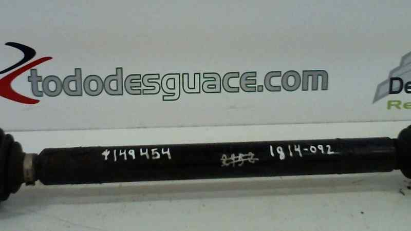 TRANSMISION DELANTERA DERECHA SEAT IBIZA 1.4 (60 CV) 5 velocidades