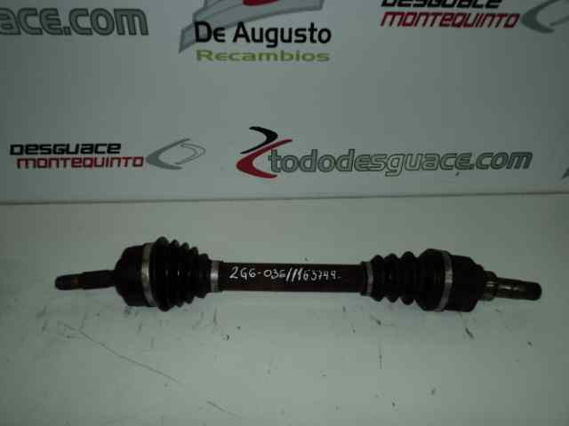 TRANSMISION DELANTERA IZQUIERDA PEUGEOT 206 BERLINA 1.9 D (69 CV) 5 velocidades
