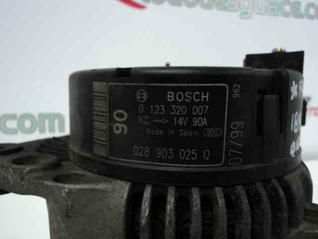 ALTERNADOR SEAT IBIZA 1.4 (60 CV) 5 velocidades