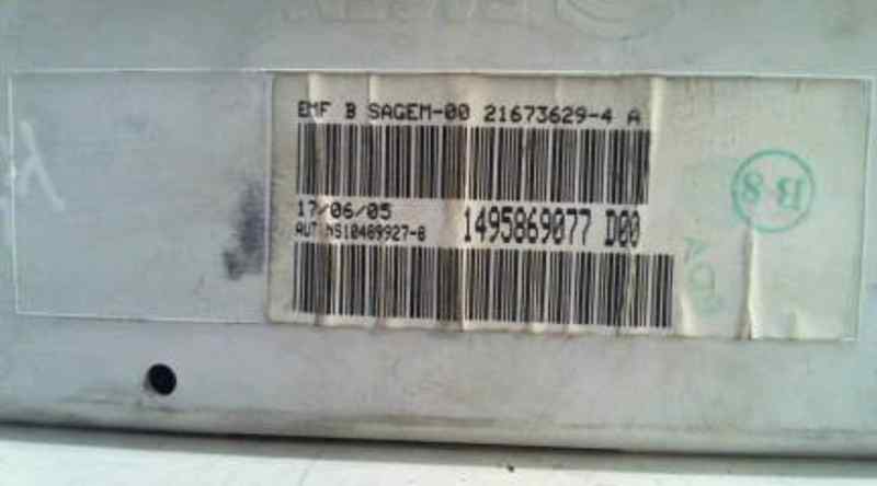 DISPLAY CENTRAL CITROEN C8 2.2 HDi FAP CAT (4HW)