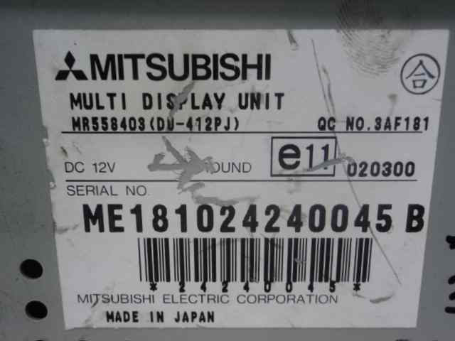 DISPLAY CENTRAL MITSUBISHI MONTERO (V60/V70) 3.2 DI-D GLS Kaiteki (5-ptas.)