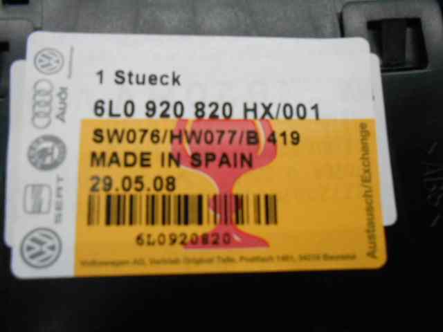 CUADRO INSTRUMENTOS SEAT RECAMBIO ORIGINAL ACCESORIOS