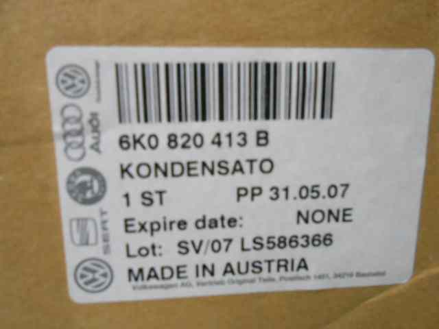 CONDENSADOR / RADIADOR  AIRE ACONDICIONADO SEAT RECAMBIO ORIGINAL ACCESORIOS