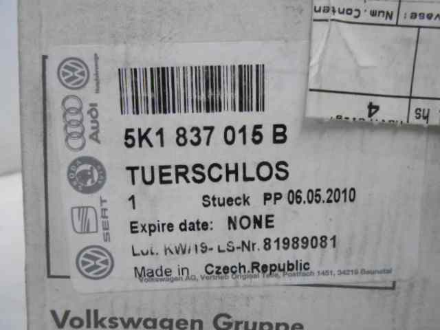 CERRADURA PUERT DELANTERA IZQUIERDA SEAT RECAMBIO ORIGINAL ACCESORIOS