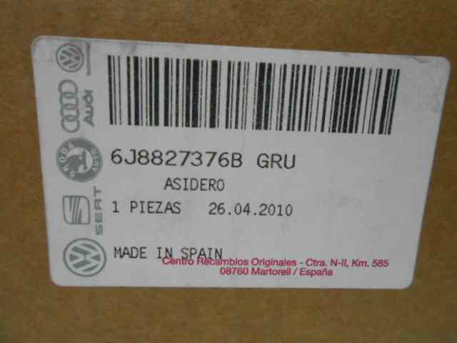 MOLDURA PILOTO MATRICULA SEAT RECAMBIO ORIGINAL ACCESORIOS