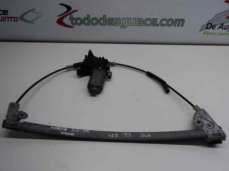 ELEVALUNAS DELANTERO DERECHO PEUGEOT 405 BERLINA 1.9 D (69 CV) 5 velocidades