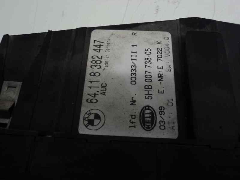 MANDO CLIMATIZADOR BIZONA BMW SERIE 3 BERLINA (E46) 2.0 Diesel CAT