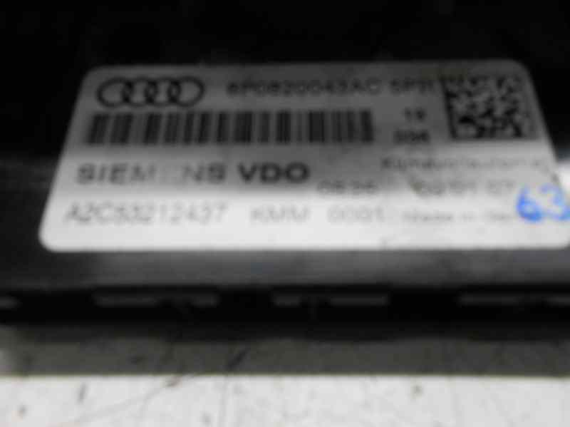 MANDO CLIMATIZADOR BIZONA AUDI A3 (8P) 2.0 TDI Ambiente