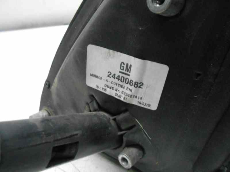 RETROVISOR DERECHO OPEL COMBO (CORSA C) Cargo