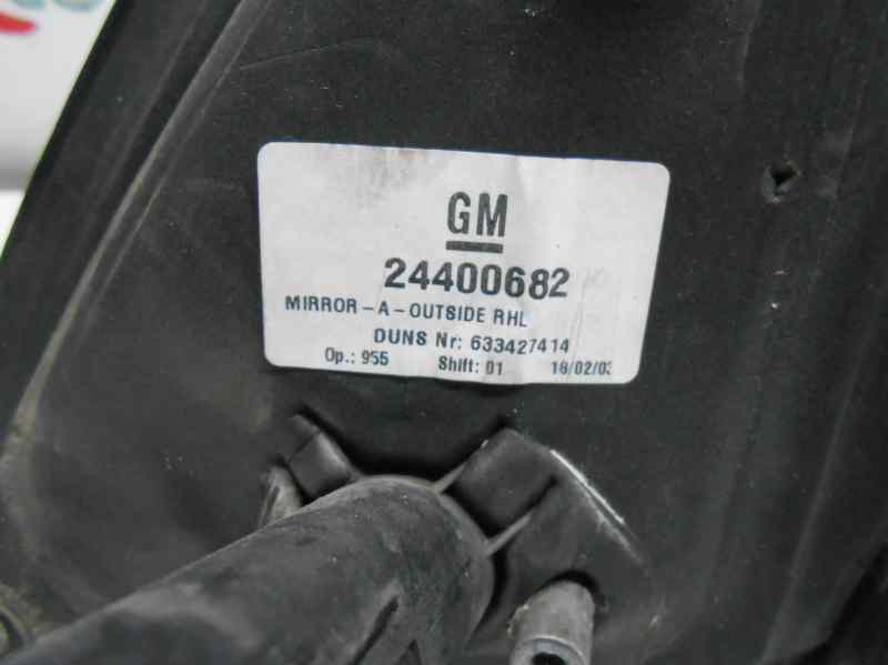 RETROVISOR DERECHO OPEL COMBO (CORSA C) Cargo