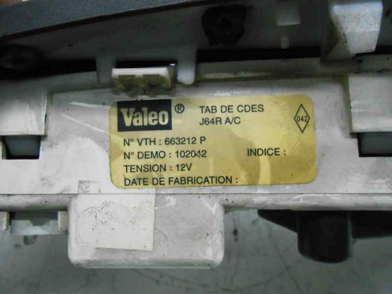 MANDO CALEFACCION / AIRE ACONDICIONADO RENAULT SCENIC (JA..) 1.9 D RT