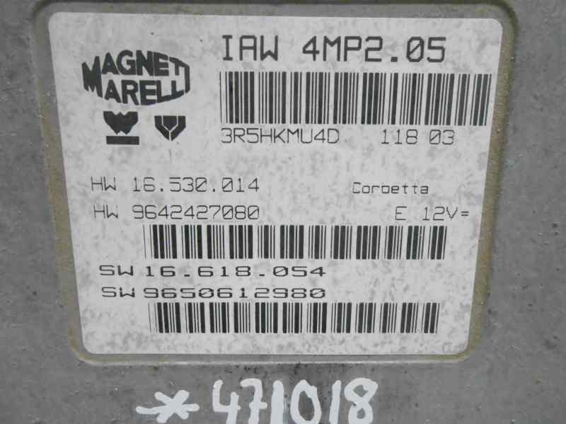 CENTRALITA MOTOR UCE PEUGEOT 807 *