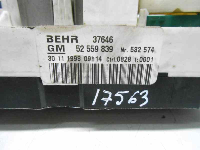 MANDO CALEFACCION / AIRE ACONDICIONADO OPEL ASTRA G BERLINA Comfort