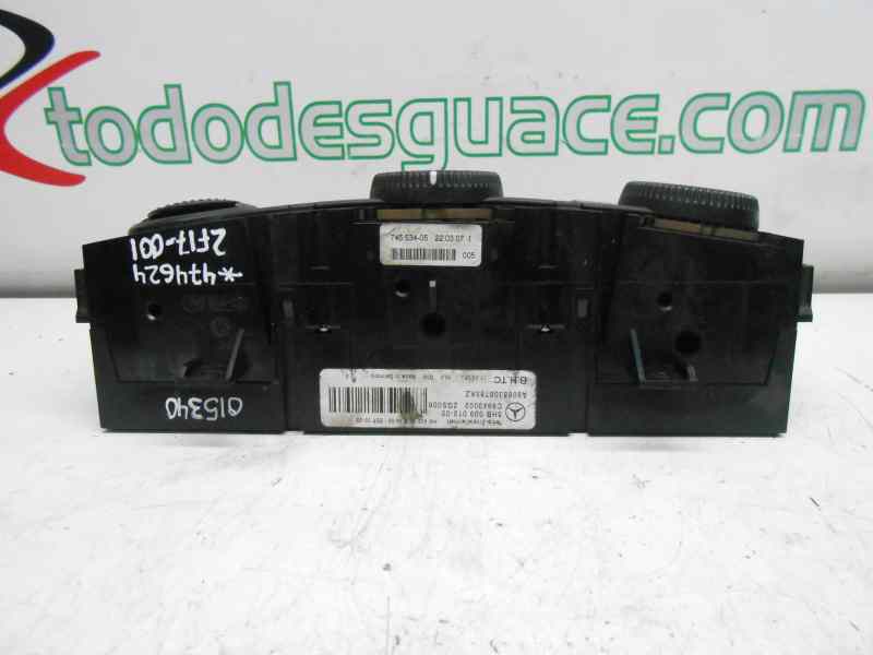 MANDO CLIMATIZADOR MERCEDES SPRINTERII CAJA CERRADA (DESDE 01.06) 309/311/313/315         CDI  (906.631/633/635/637)