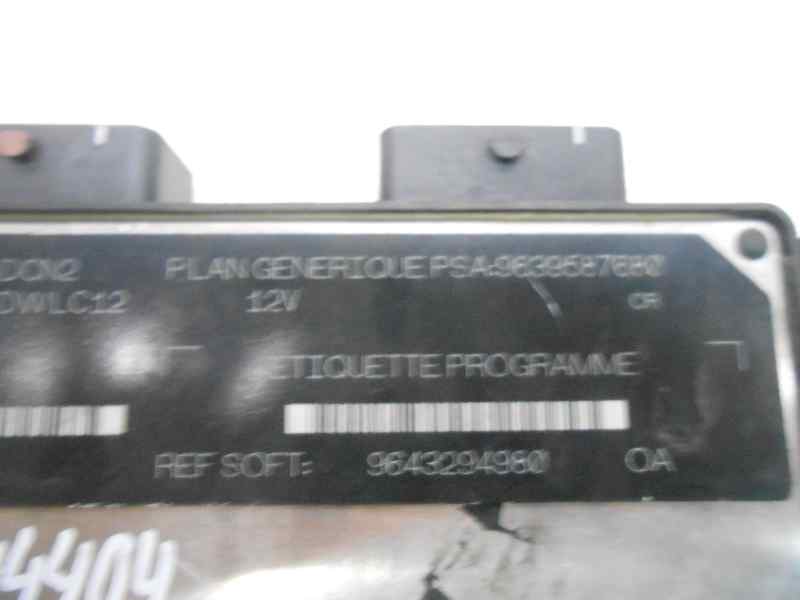 CENTRALITA MOTOR UCE CITROEN XSARA BERLINA 1.9 D SX