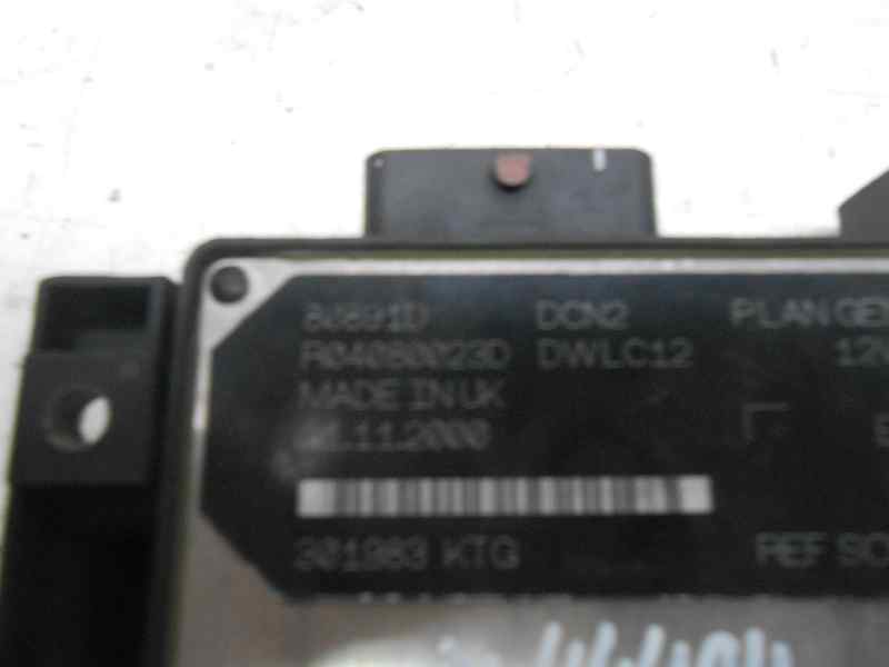 CENTRALITA MOTOR UCE CITROEN XSARA BERLINA 1.9 D SX