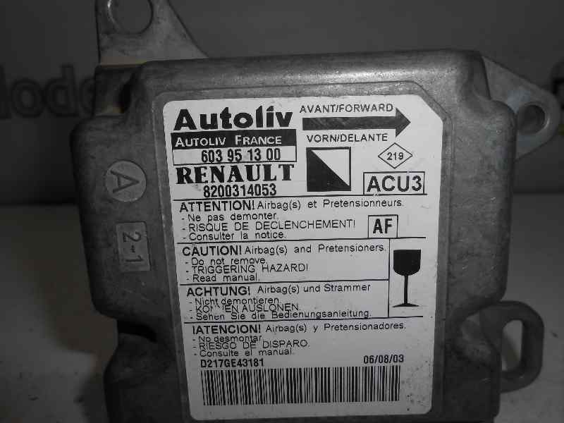 CENTRALITA AIRBAG RENAULT KANGOO (F/KC0) 1.5 dCi Diesel