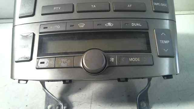 MANDO CLIMATIZADOR BIZONA TOYOTA AVENSIS BERLINA (T25) 2.0 D4-D Executive Sedán (4-ptas)