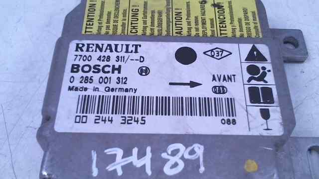 CENTRALITA AIRBAG RENAULT CLIO II FASE I (B/CBO) 1.4 16V RXE B/C0L