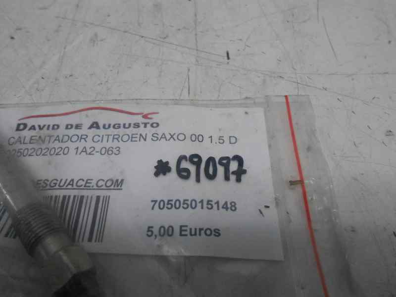 CALENTADORES CITROEN SAXO 1.5 D (57 CV) 5 velocidades