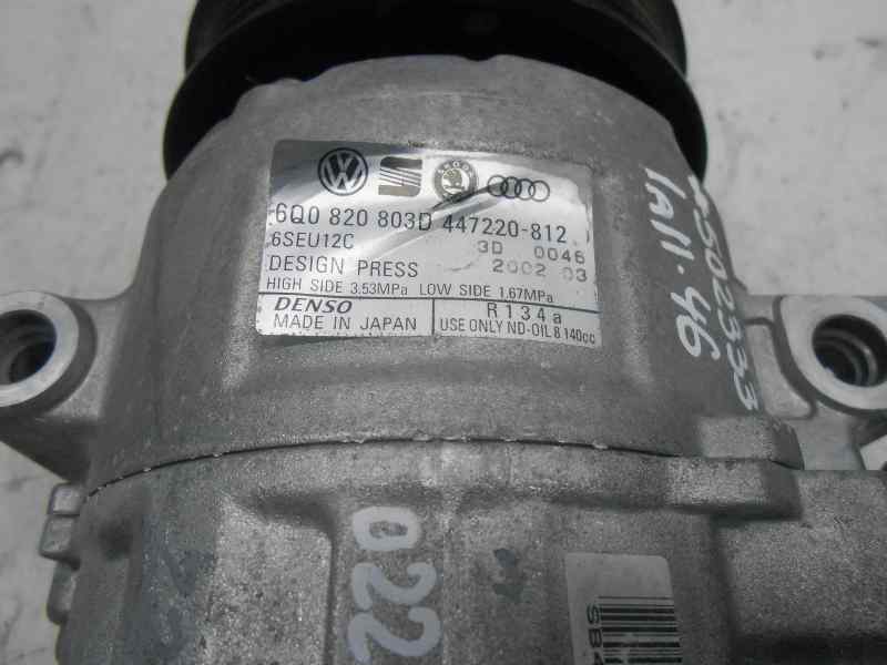 COMPRESOR AIRE ACONDICIONADO SEAT IBIZA (6L1) Cool