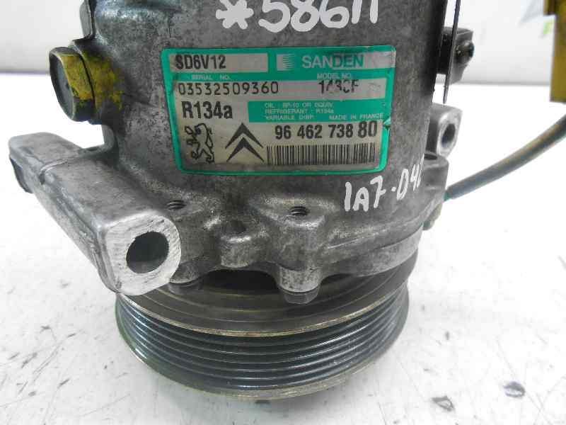 COMPRESOR AIRE ACONDICIONADO PEUGEOT 206 BERLINA E-Music