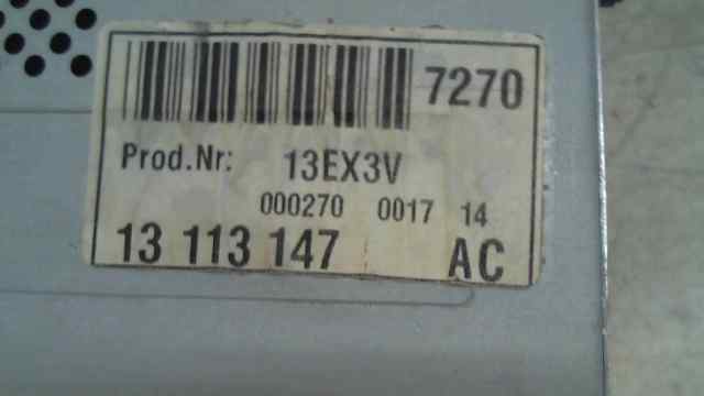 SISTEMA AUDIO / RADIO CD OPEL VECTRA C BERLINA Cosmo