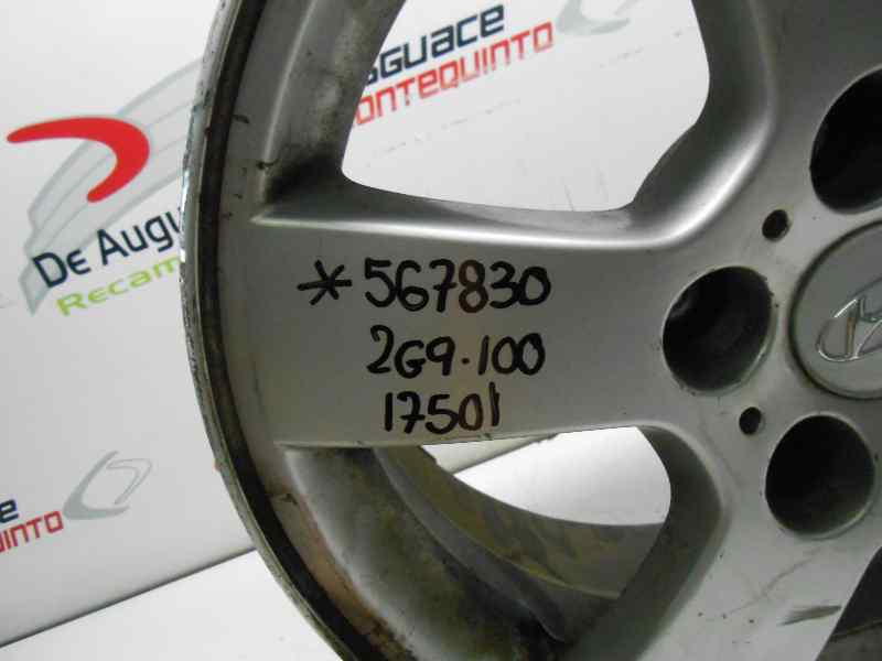 JUEGO LLANTA ALUMINIO HYUNDAI TUCSON (JM) 2.0 CRDi Comfort
