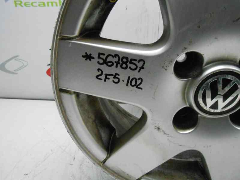 LLANTA ALUMINIO VOLKSWAGEN POLO 1.4 16V (75 CV) 5 velocidades