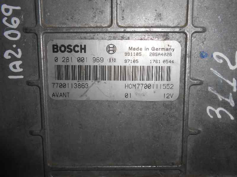 CENTRALITA MOTOR UCE RENAULT MEGANE I FASE 2 BERLINA (BA0) 1.9 D Authentique