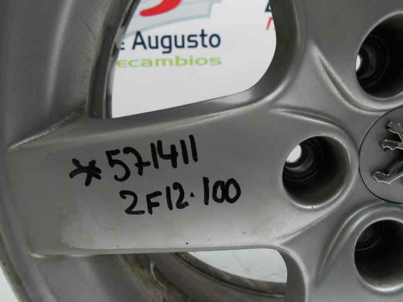 LLANTA ALUMINIO PEUGEOT 407 2.0 16V HDi FAP (140 CV) 5 velocidades