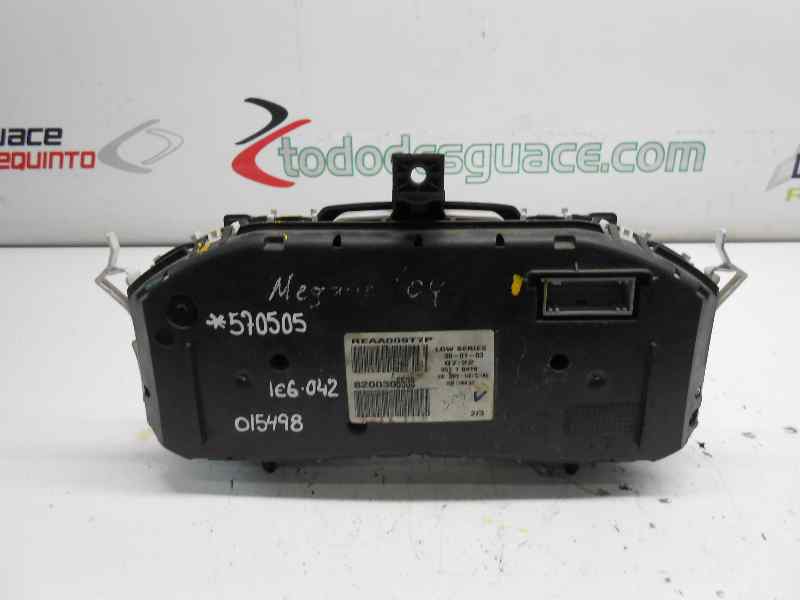 CUADRO INSTRUMENTOS RENAULT MEGANE II CLASSIC BERLINA 1.9 dCi D (120 CV) 5 velocidades