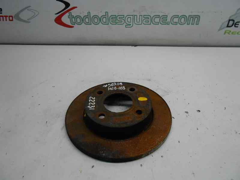 DISCO FRENO DELANTERO FORD FIESTA BERLINA 1.3 (60 CV) 5 velocidades