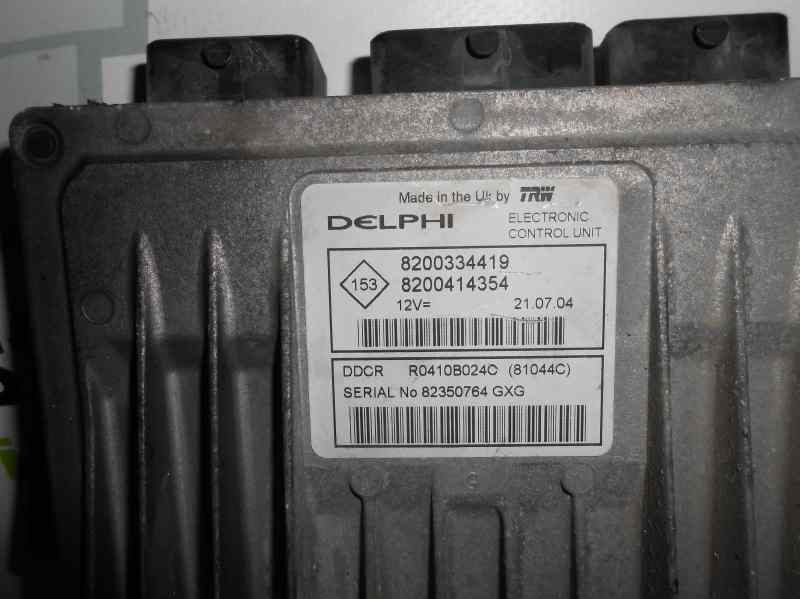 CENTRALITA MOTOR UCE RENAULT MEGANE II CLASSIC BERLINA *