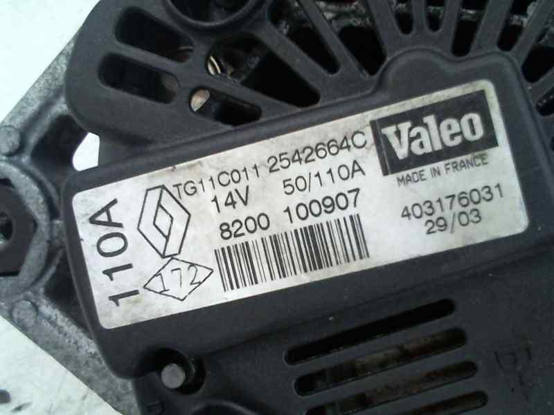 ALTERNADOR RENAULT SCENIC II 1.5 dCi D (82 CV) 5 velocidades
