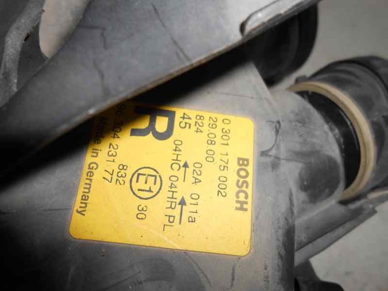 FARO DERECHO PEUGEOT 406 BERLINA (S1/S2) ST