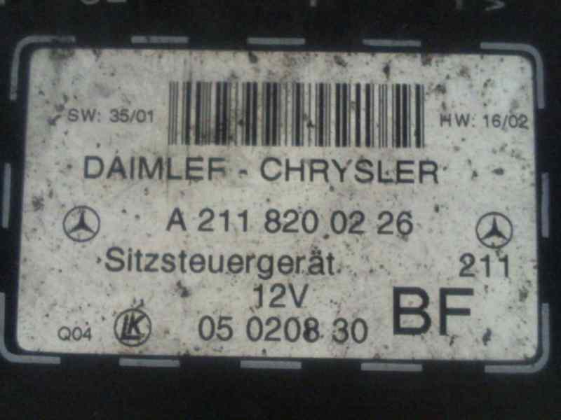 MODULO ELECTRONICO MERCEDES CLASE E (W211) BERLINA E 55 AMG (211.076)