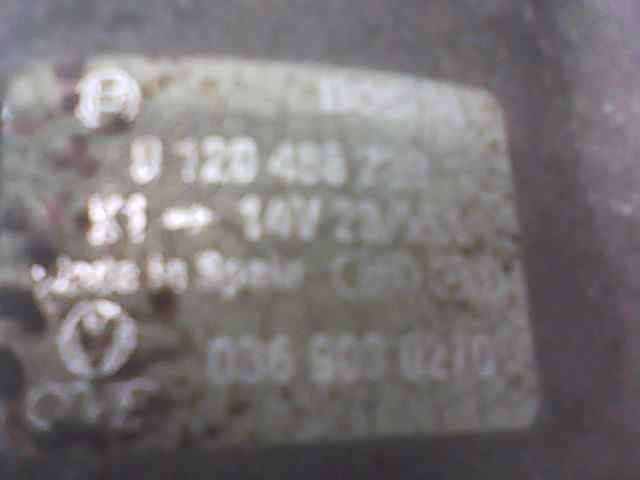 ALTERNADOR SEAT IBIZA 1.05 (45 CV) 5 velocidades