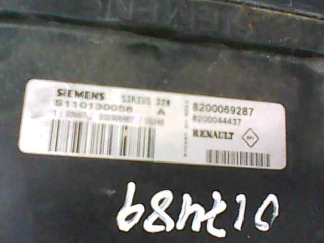 CENTRALITA MOTOR UCE RENAULT CLIO II FASE I (B/CBO) 1.4 16V RXE B/C0L