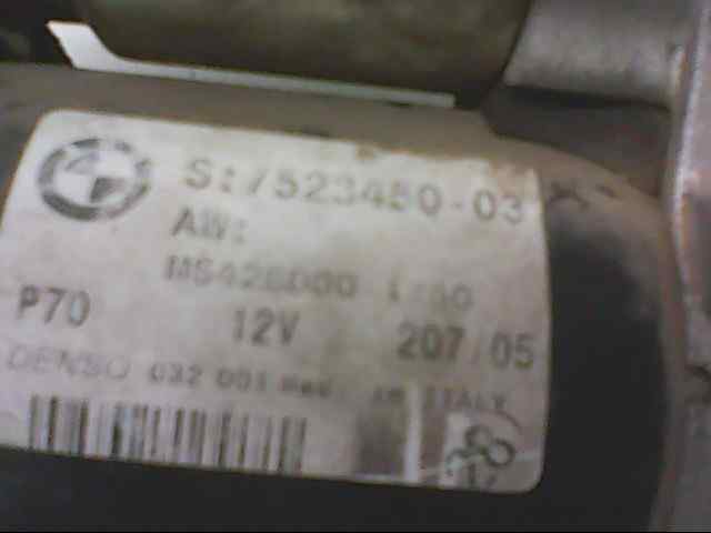 MOTOR ARRANQUE BMW SERIE 1 BERLINA (E81/E87) 116i
