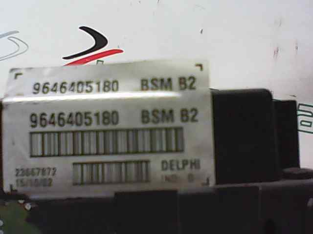 CAJA RELES / FUSIBLES PEUGEOT 307 BREAK / SW (S1) BREAK XR