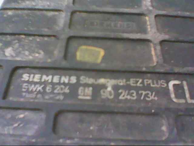 CENTRALITA MOTOR UCE OPEL KADETT E 1.6