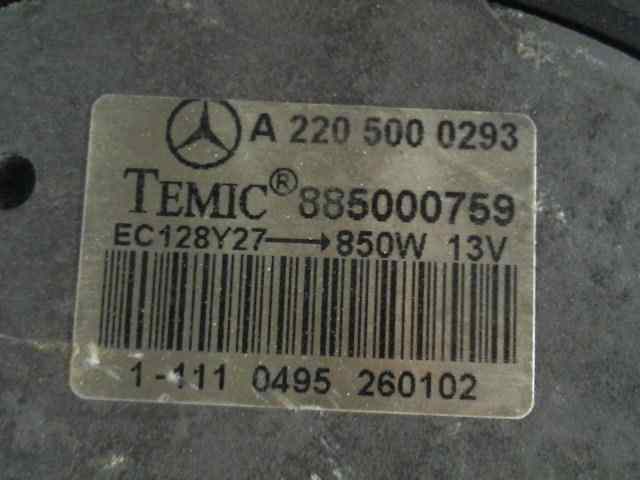 ELECTROVENTILADOR MERCEDES CLASE S (W220) BERLINA 320 CDI (220.026)